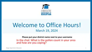 Welcome to Office Hours!