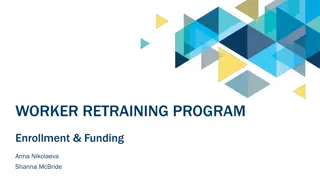 Worker Retraining Program Overview and Funding Distribution