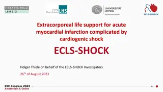Extracorporeal Life Support for Acute Myocardial Infarction Complicated by Cardiogenic Shock