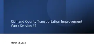 Richland County Transportation Improvement Summary