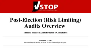 Understanding Post-Election Risk-Limiting Audits in Indiana