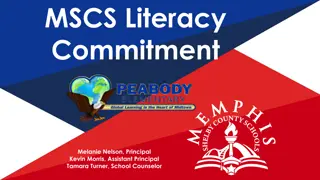 MSCS Literacy Commitment