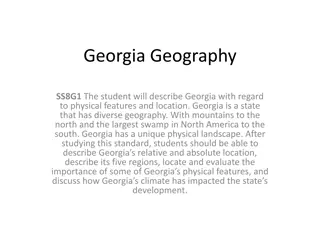 Exploring Georgia's Diverse Geography and Physical Features
