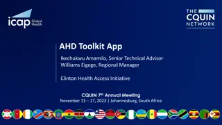 AHD Toolkit App for Advanced HIV Disease Management