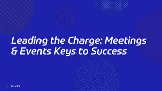 Mastering Meetings and Events: The Key to Success