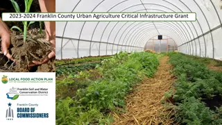 Franklin County Urban Agriculture Critical Infrastructure Grant 2023-2024