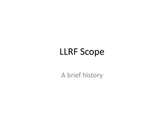 Overview of LLRF Scope and Development