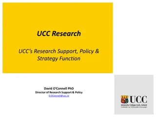 UCC Research Support and Strategies Overview