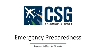 Airport Emergency Preparedness for Commercial Services