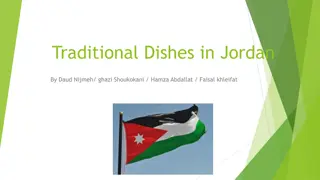 Culinary Delights of Jordan: Traditional Dishes from Various Regions