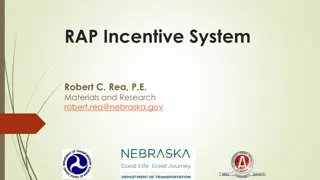 RAP Incentive System: Revolutionizing Asphalt Recycling