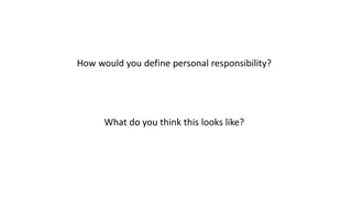 Understanding Personal Responsibility
