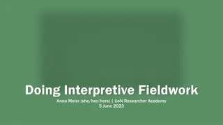 Navigating Interpretive Fieldwork Challenges