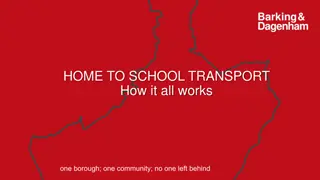 Home to School Transport Operations