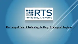 The Integral Role of Technology in Cargo Pricing and Logistics