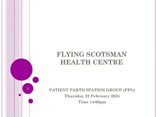 Flying Scotsman Health Centre Patient Participation Group Meeting