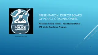 Detroit Police Victim Assistance Program Overview