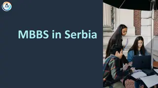 Pursuing MBBS in Serbia: A Gateway to Quality Medical Education