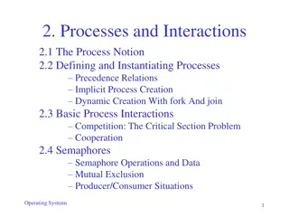Processes and Interactions