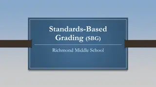 Standards-Based   Grading  (SBG)
