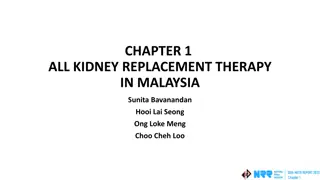 Kidney Replacement Therapy Incidence Trends in Malaysia