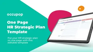 Simplifying HR Strategic Planning with One-Page Strategy