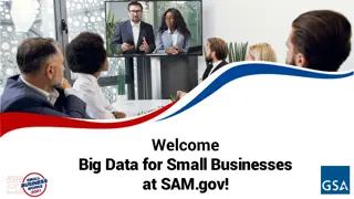 Leveraging SAM.gov for Federal Market Success