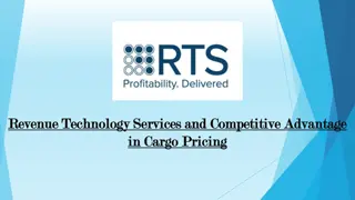 Revenue Technology Services and Competitive Advantage in Cargo Pricing