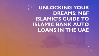 Unlocking Your Dreams: NBF Islamic's Guide to Islamic Bank Auto Loans in the UAE