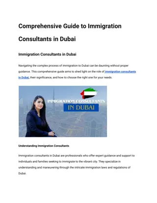 Comprehensive Guide to Immigration Consultants in Dubai-PDF