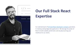 full stack React developers company