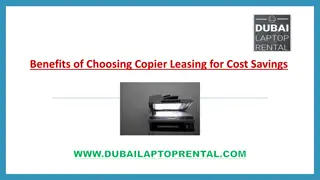Benefits of Choosing Copier Leasing for Cost Savings