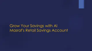 Retail savings Account