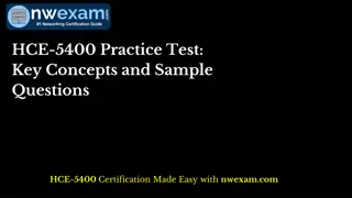 HCE-5400 Practice Test: Key Concepts and Sample Questions