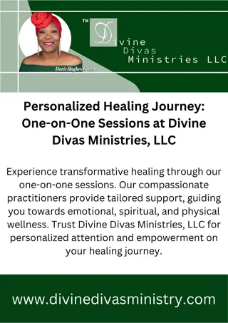 Personalized Healing Journey One-on-One Sessions at Divine Divas Ministries, LLC