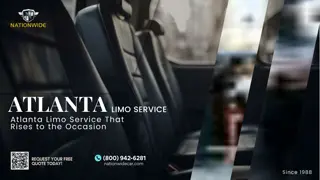 Atlanta Limo Service That Rises to the Occasion