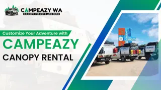 Customize Your Adventure with Campeazy Canopy Rental