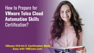 VMware Telco Cloud Automation Skills (5V0-44.21) Exam | Get Ready to Crack