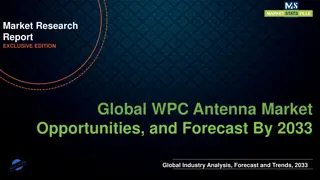 WPC Antenna Market will reach at a CAGR of 9.8% from to 2033