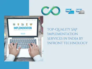 Top-Quality SAP Implementation Services in India by Infront Technology