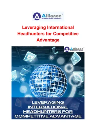 Leveraging International Headhunters for Competitive Advantage