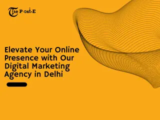 Elevate Your Online Presence with Our Digital Marketing Agency in Delhi