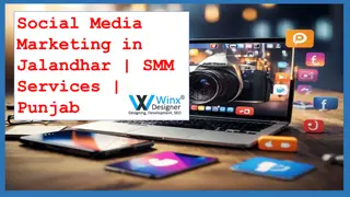 Social Media Marketing in Jalandhar | SMM Services | Punjab