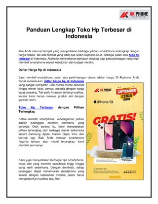 Toko Gadget Terlengkap - PDF