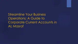 Streamline Your Business Operations: A Guide to Corporate Current Accounts in AL