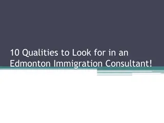 Top 10 Traits of the Best Immigration Consultants in Edmonton!