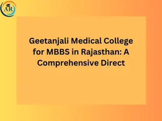 Seeking after MBBS in Rajasthan: A Comprehensive Direct