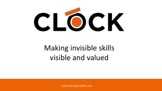 Making invisible skills visible and valued