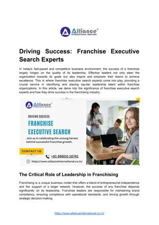 Driving Success_ Franchise Executive Search Experts