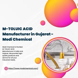 M-TOLUIC ACID Manufacturer in Gujarat - Modi Chemical